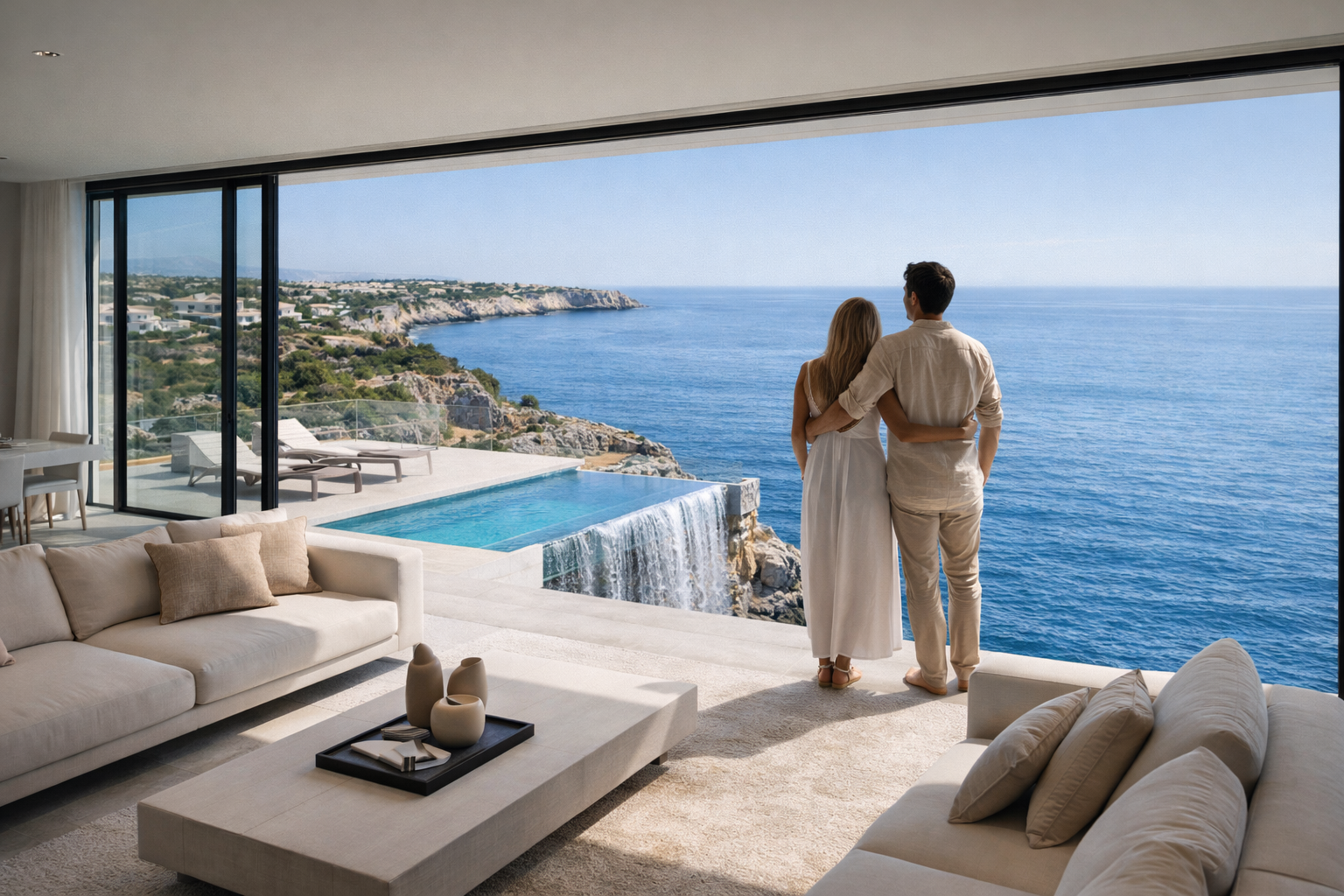 Elevated Seafront Living in  Porto Cristo